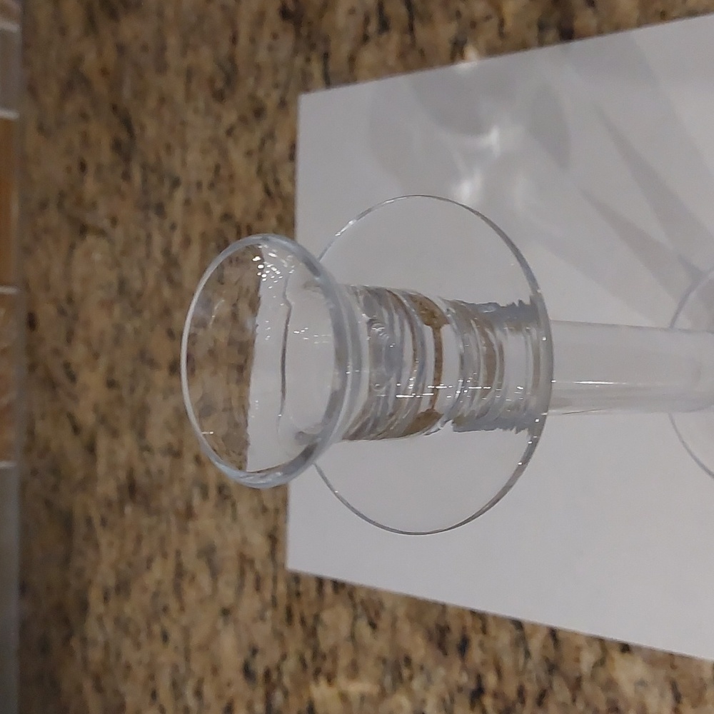 Candlesticks glass holders - Picture 3 of 5